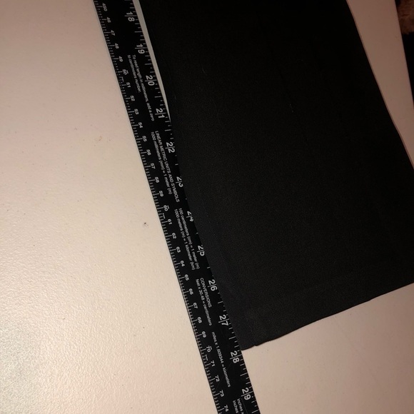 Equestrian Perfect Dress Black Pants W/some Stretch No Waistband Back Zip - Picture 4 of 9